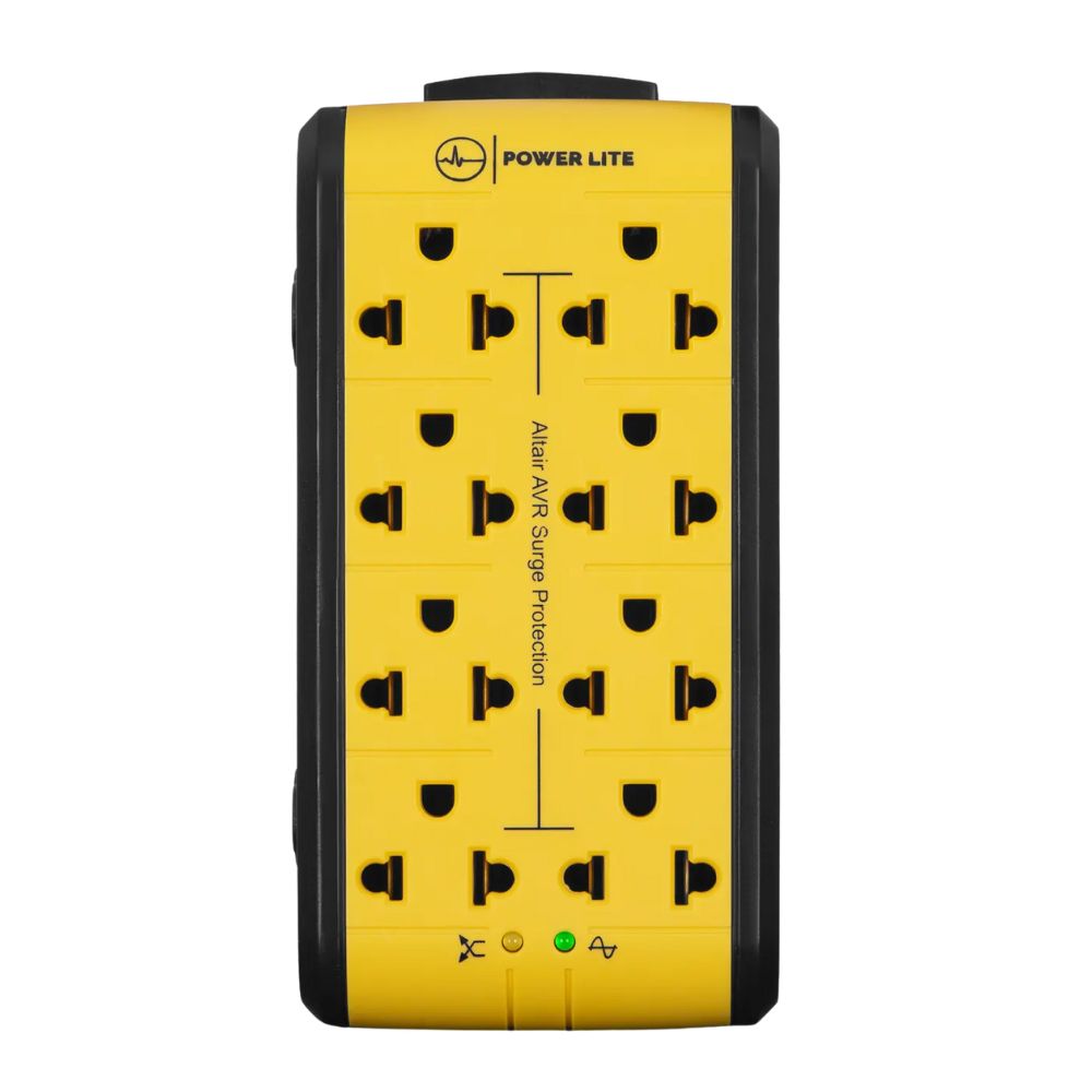 ESTABILIZADOR REGULADOR AUTOMÁTICO POWER LITE ALTAIR PLI1100 USB 1100VA/550W 8 SALIDAS - 2