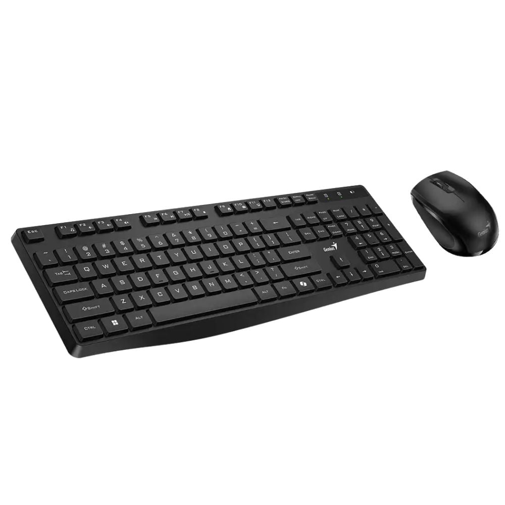 KIT TECLADO Y MOUSE GENIUS SMART KM-8206 AI COPILOT INALAMBRICO NEGRO - 3