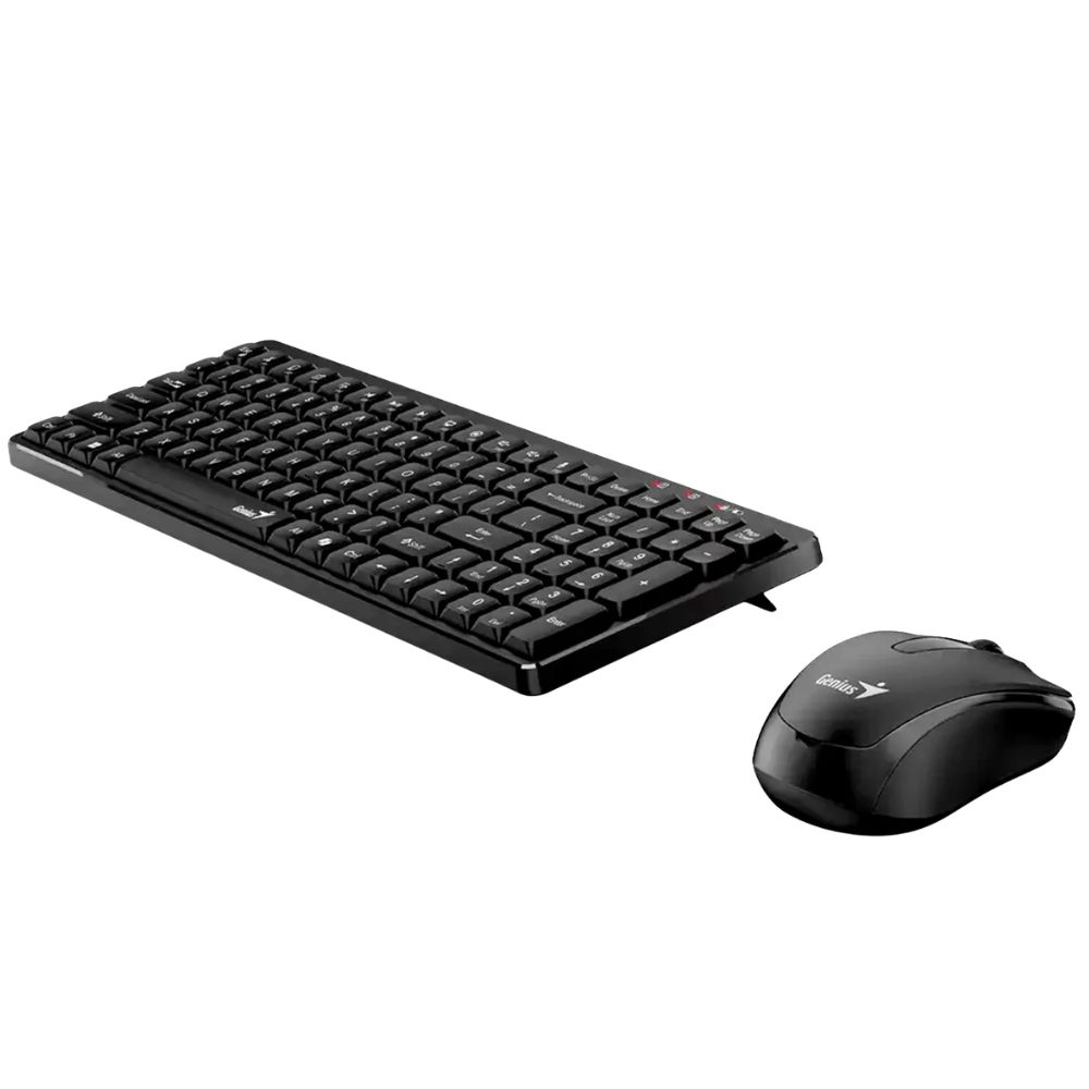 KIT TECLADO Y MOUSE GENIUS LUXEMATE Q8100 CONEXION USB NEGRO - 3