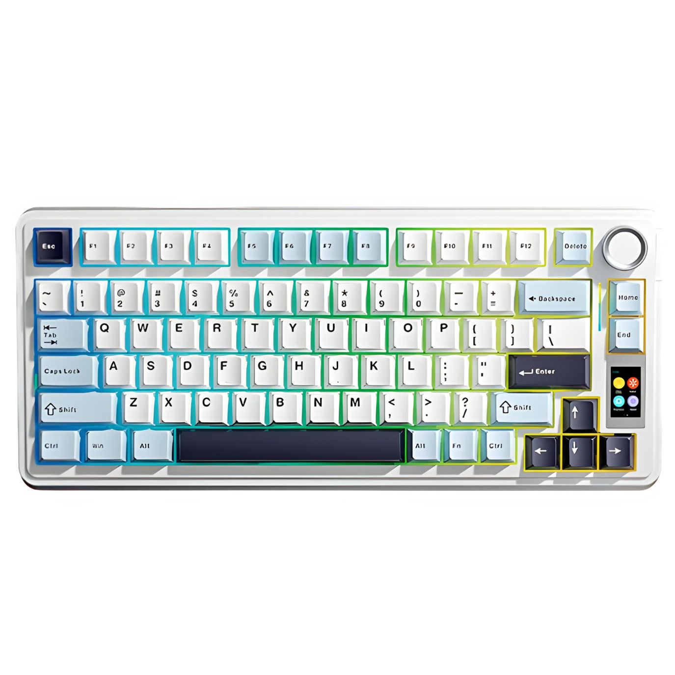 TECLADO MECÁNICO AULA S75 PRO BLUETOOTH RGB 75% SWITCH SEIYA - 1