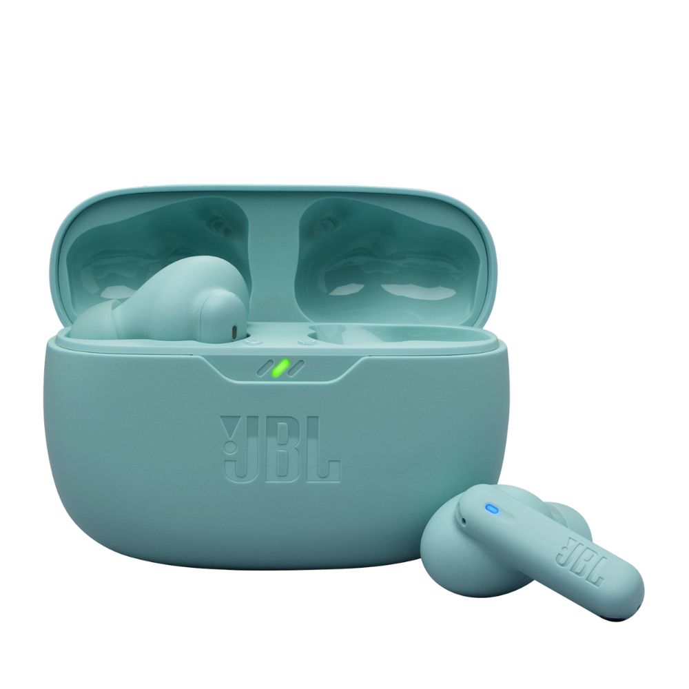 AUDÍFONOS BLUETOOTH TRUE WIRELESS JBL WAVE BEAM 2 CANCELACIÓN DE RUIDO 40H AZUL - 1