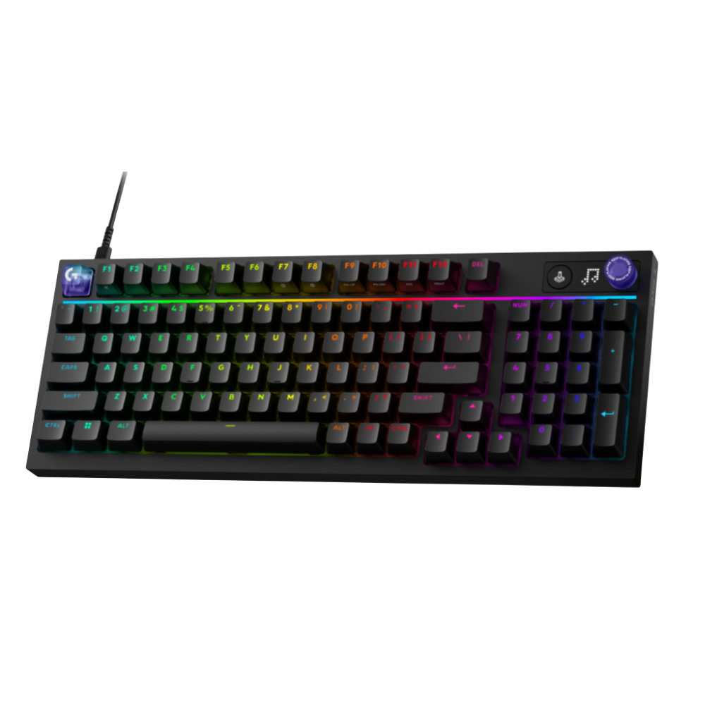 TECLADO GAMER MECÁNICO LOGITECH G316 X 98 8K LIGHTSYNC RGB NEGRO - 2