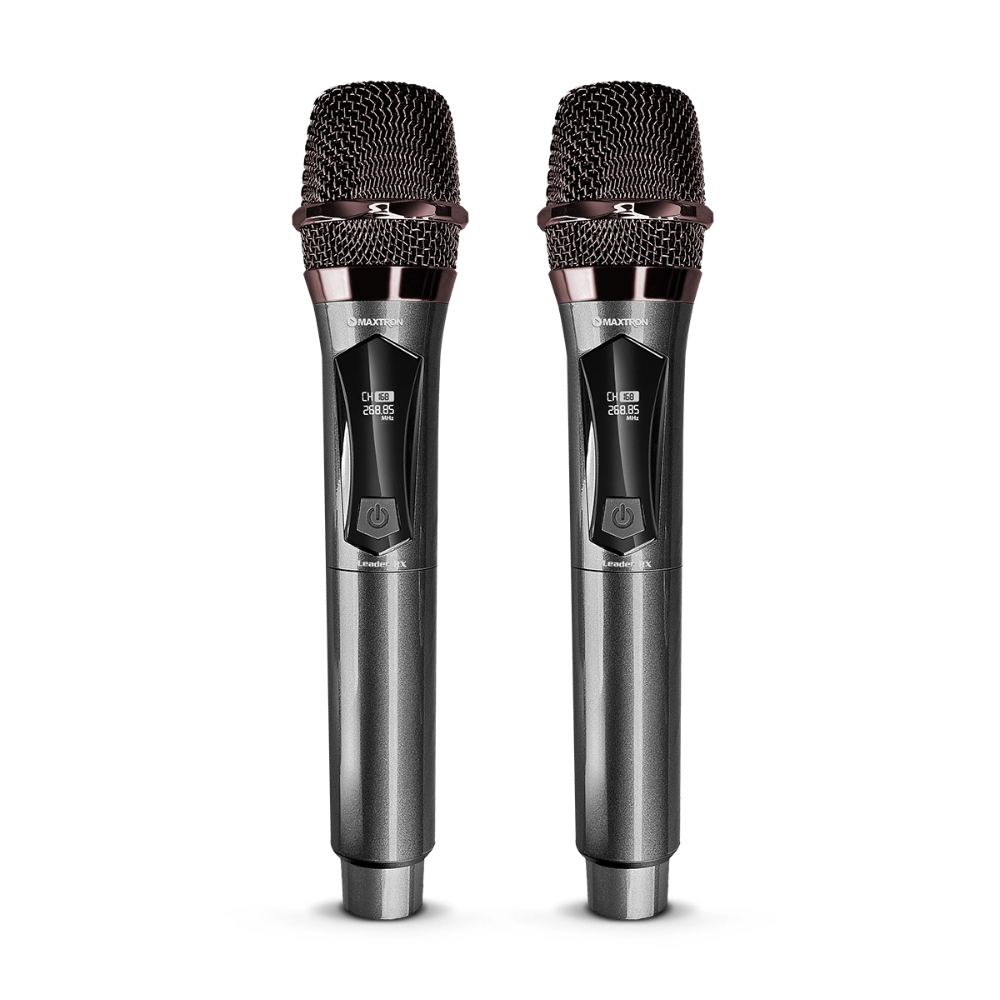 MICRÓFONO MAXTRON MX7218RX LEADER RX DUAL WIFI - 1