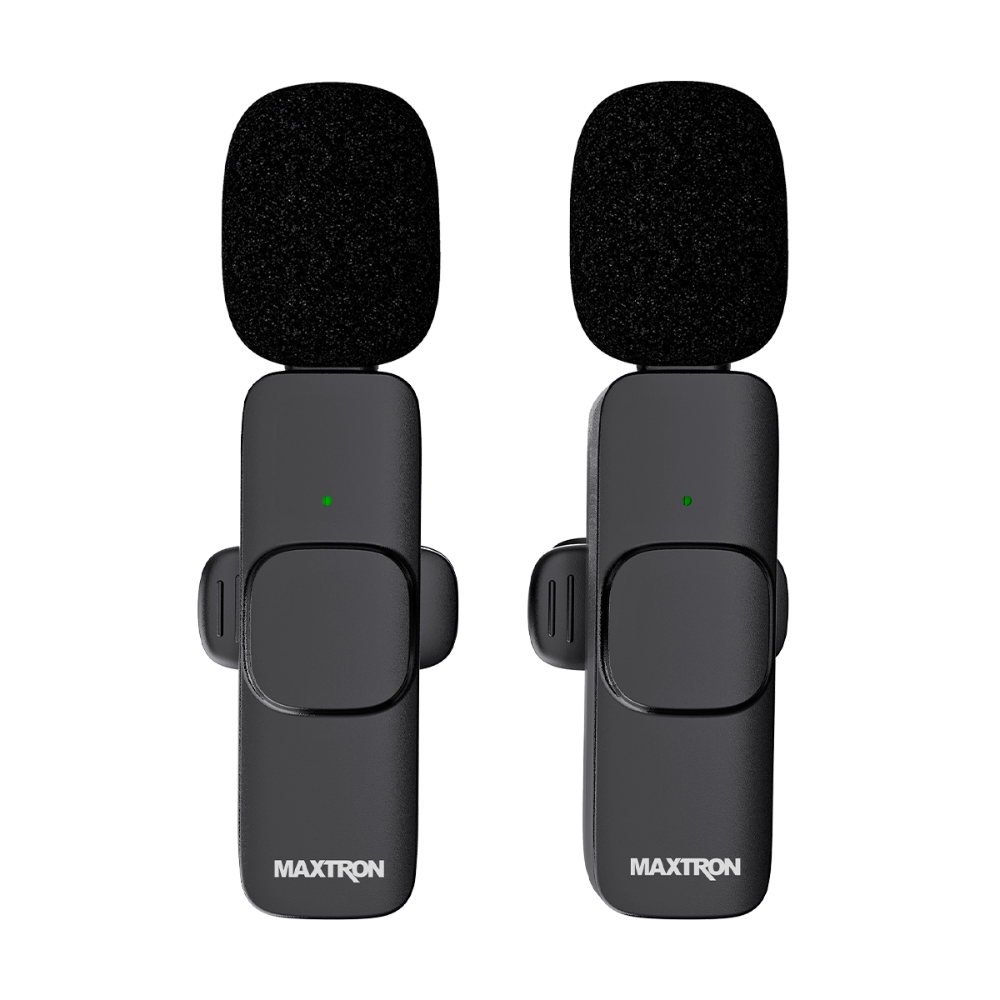 MICRÓFONO DE SOLAPA MAXTRON MXM1681-02 INALÁMBRICO USB-C - 1