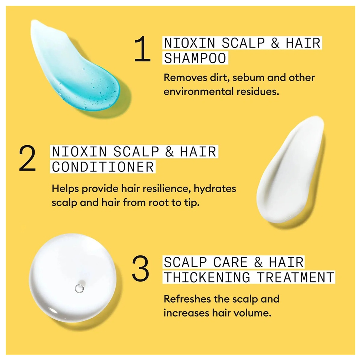 TRATAMIENTO CAPILAR NIOXIN EMPHASENXS1011 1000ML DENSIFICADOR CABELLO NATURAL 1 - 6