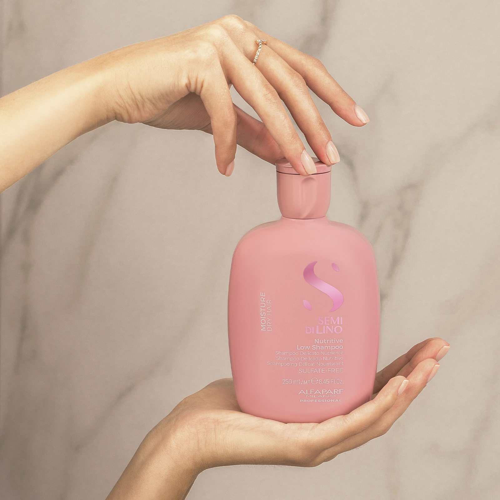 SHAMPOO ALFAPARF MILANO EMPHASEASDLN017 250ML NUTRITIVO + MASCARILLA + AMPOLLAS MOISTURE - 5