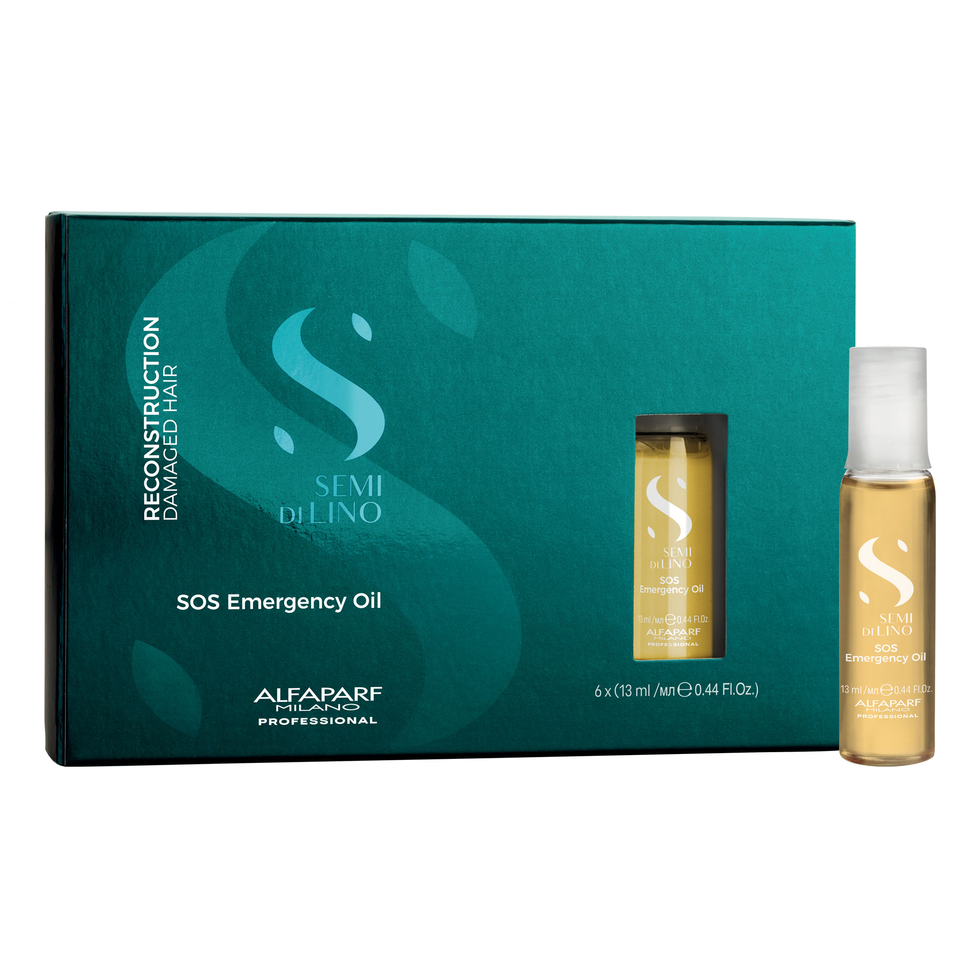 SHAMPOO ALFAPARF MILANO EMPHASEASDLR030 1000ML + MASCARILLA+ SPRA + AMPOLLA SOS RECONSTRUCTION - 8