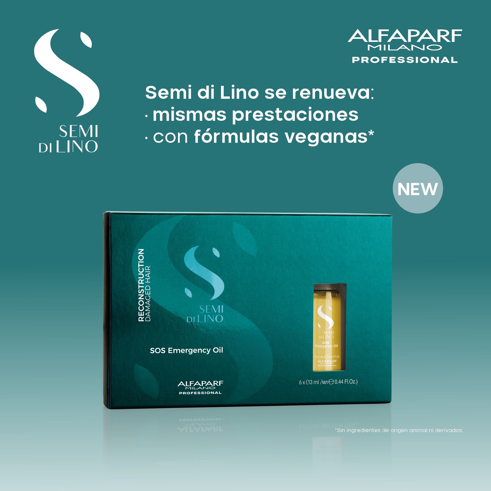 SHAMPOO ALFAPARF MILANO EMPHASEASDLR030 1000ML + MASCARILLA+ SPRA + AMPOLLA SOS RECONSTRUCTION - 9