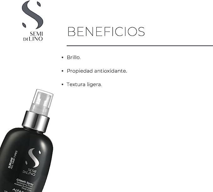 SPRAY ALFAPARF MILANO EMPHASEASDLSB02 125ML ILUMINADOR INSTANTÁNEO CRISTALLI SUBLIME - 5
