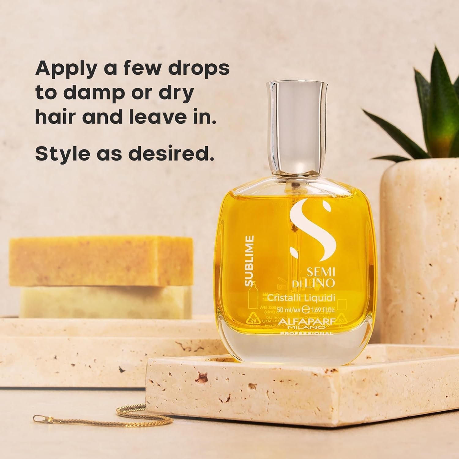 SÉRUM ALFAPARF MILANO EMPHASEASDLSB03 50ML ILUMINADOR INSTANTÁNEO CRISTALLI LIQUID SUBLIME - 3