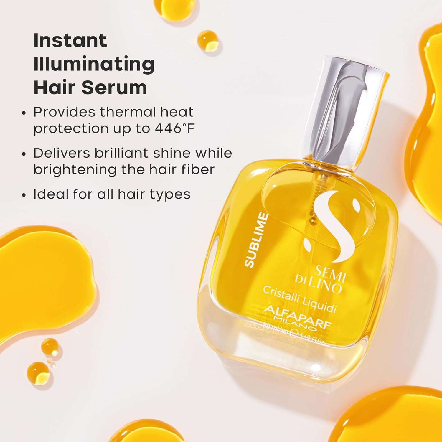 SÉRUM ALFAPARF MILANO EMPHASEASDLSB03 50ML ILUMINADOR INSTANTÁNEO CRISTALLI LIQUID SUBLIME - 4