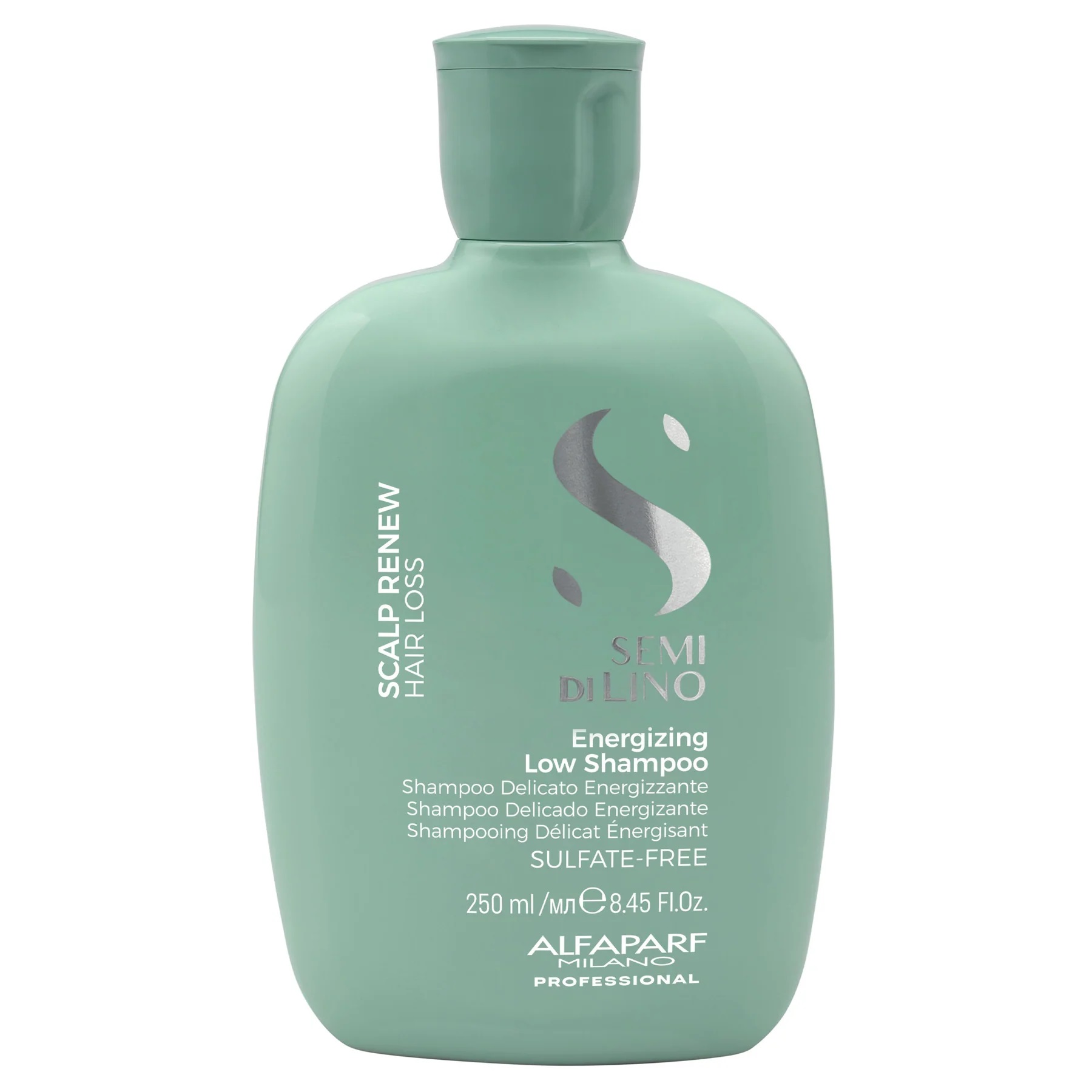 SHAMPOO ANTICAÍDA ALFAPARF MILANO EMPHASEASDLSC05 250ML + AMPOLLAS SCALP RENEW HAIR LOSS - 2