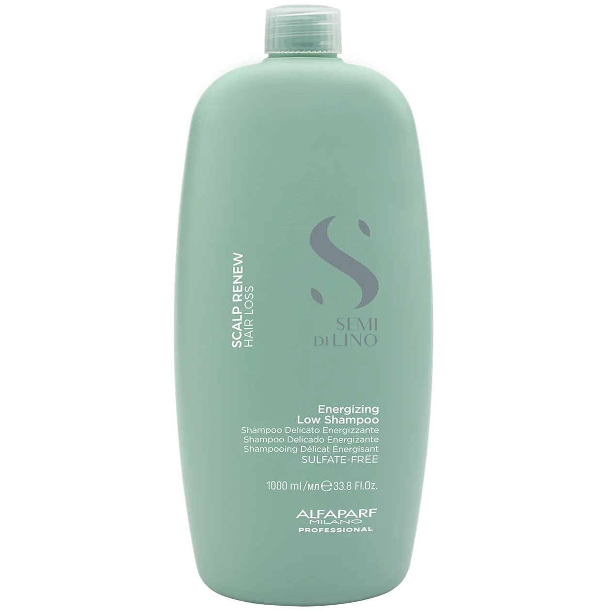 SHAMPOO ANTICAÍDA ALFAPARF MILANO EMPHASEASDLSC08 1000ML + AMPOLLAS SCALP RENEW HAIR LOSS - 2