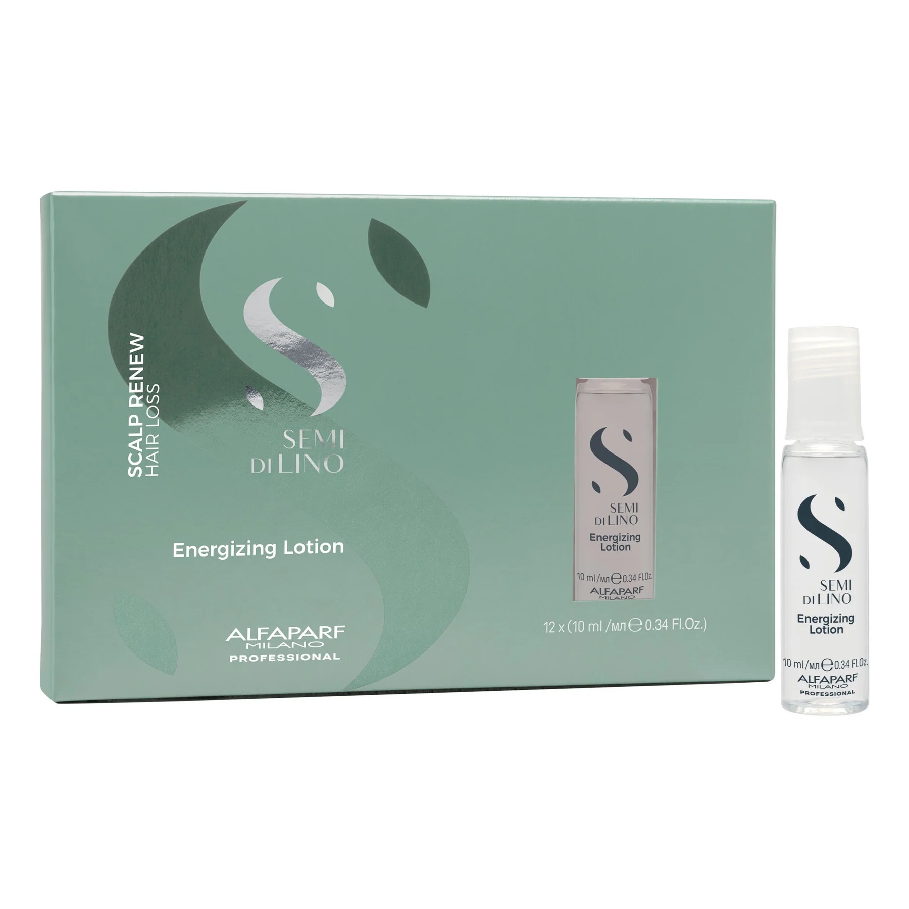 SHAMPOO ANTICAÍDA ALFAPARF MILANO EMPHASEASDLSC08 1000ML + AMPOLLAS SCALP RENEW HAIR LOSS - 3