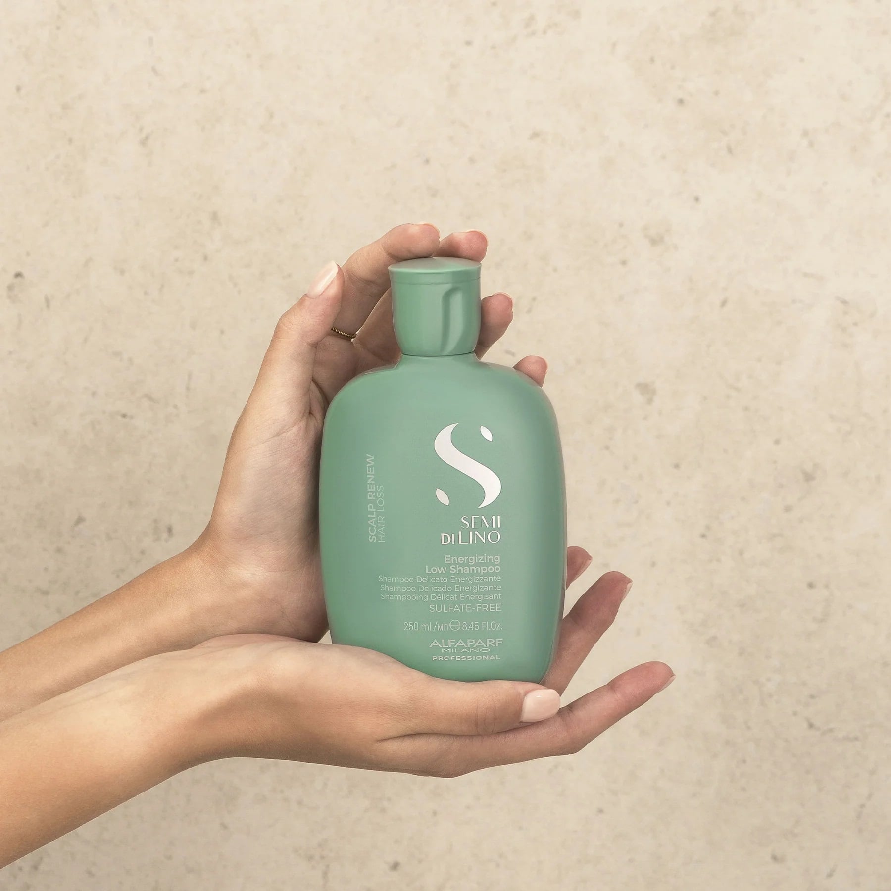SHAMPOO ANTICAÍDA ALFAPARF MILANO EMPHASEASDLSC01 250ML SIN SAL SCALP RENEW HAIR LOSS - 3