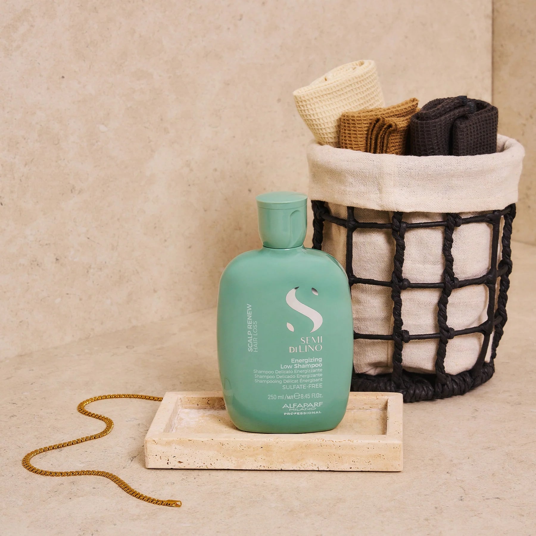 SHAMPOO ANTICAÍDA ALFAPARF MILANO EMPHASEASDLSC01 250ML SIN SAL SCALP RENEW HAIR LOSS - 4