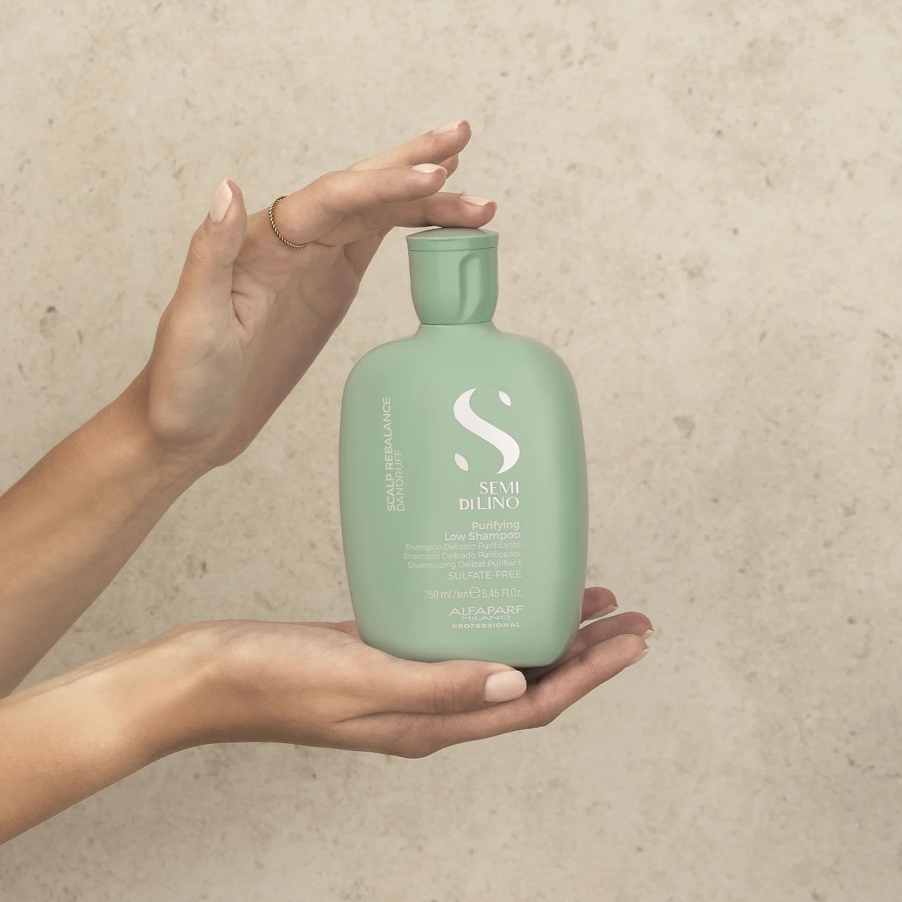 SHAMPOO ANTICASPA ALFAPARF MILANO EMPHASEASDLSC11 250ML SIN SAL SCALP REBALANCE DANDRUFF - 3