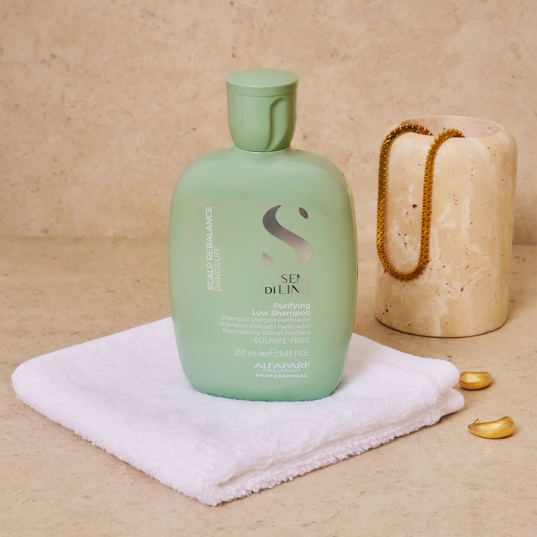 SHAMPOO ANTICASPA ALFAPARF MILANO EMPHASEASDLSC11 250ML SIN SAL SCALP REBALANCE DANDRUFF - 4