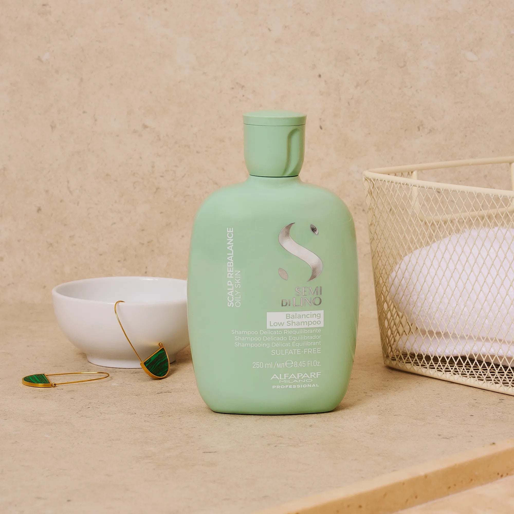SHAMPOO ALFAPARF MILANO EMPHASEASDLSC12 CABELLO GRASO SIN SAL SCALP REBALANCE OILY SKIN - 2