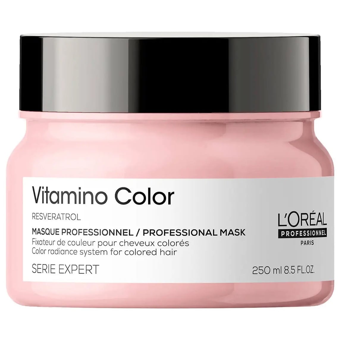 SHAMPOO LOREAL PROFESSIONNEL EMPHASELOVC017 500ML + ACONDICIONADOR + MASCARILLA LOREAL VITAMINO COLOR - 4