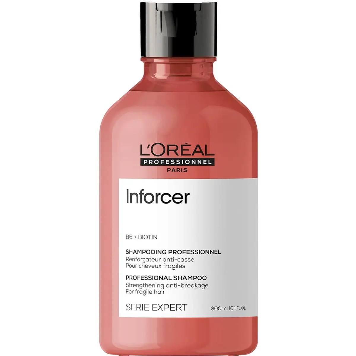 SHAMPOO LOREAL PROFESSIONNEL EMPHASELOIFC001 FORTALECEDOR ANTI QUIEBRE LOREAL INFORCER B6+BIOTINA 300ML - 1