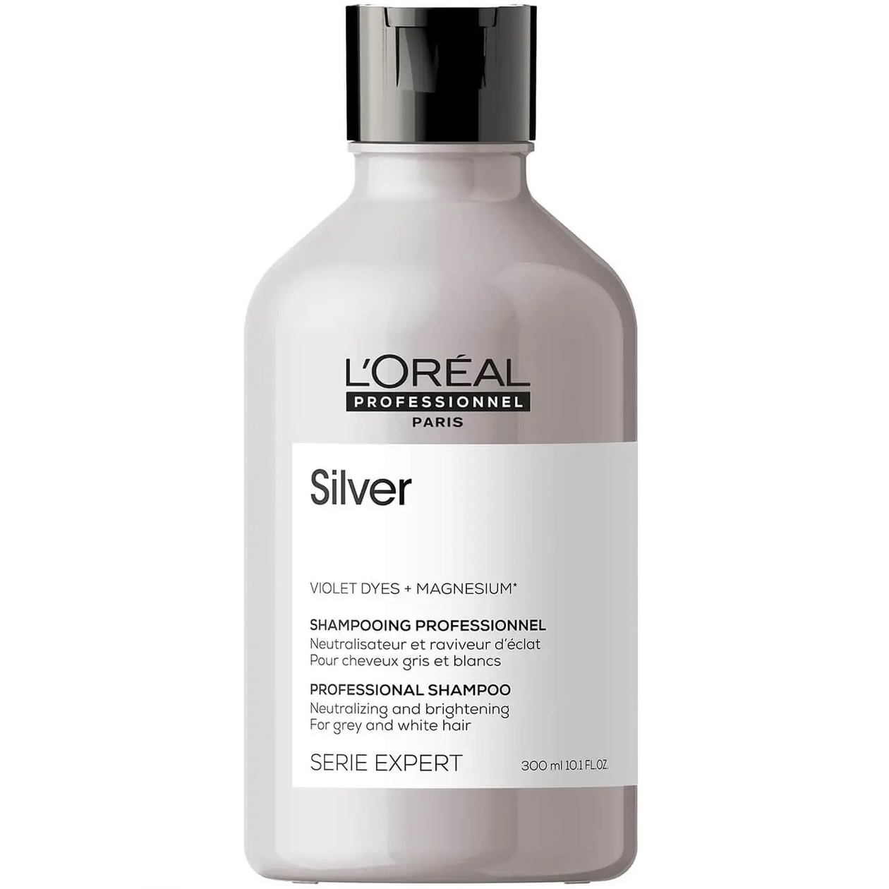 SHAMPOO LOREAL PROFESSIONNEL EMPHASELOSI001 300ML CABELLO GRIS O CON CANAS LOREAL SILVER - 1