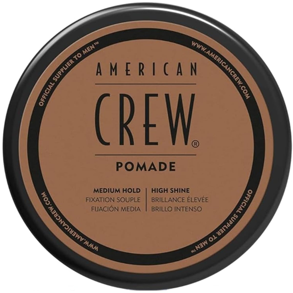 CERA AMERICAN CREW DÚO POMADE POMADA FIJACIÓN MEDIA Y BRILLO ALTO MEN - 2