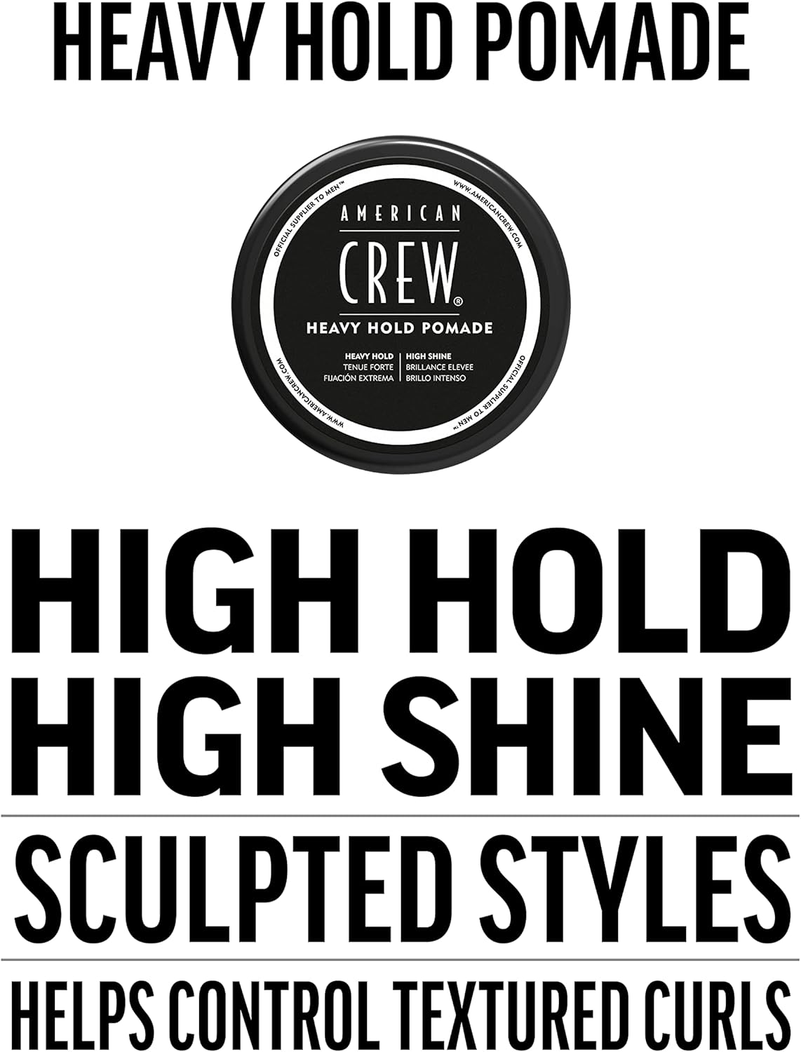 CERA AMERICAN CREW DÚO HEAVY HOLD POMADE FIJACIÓN EXTREMA BRILLO INTENSO - 5