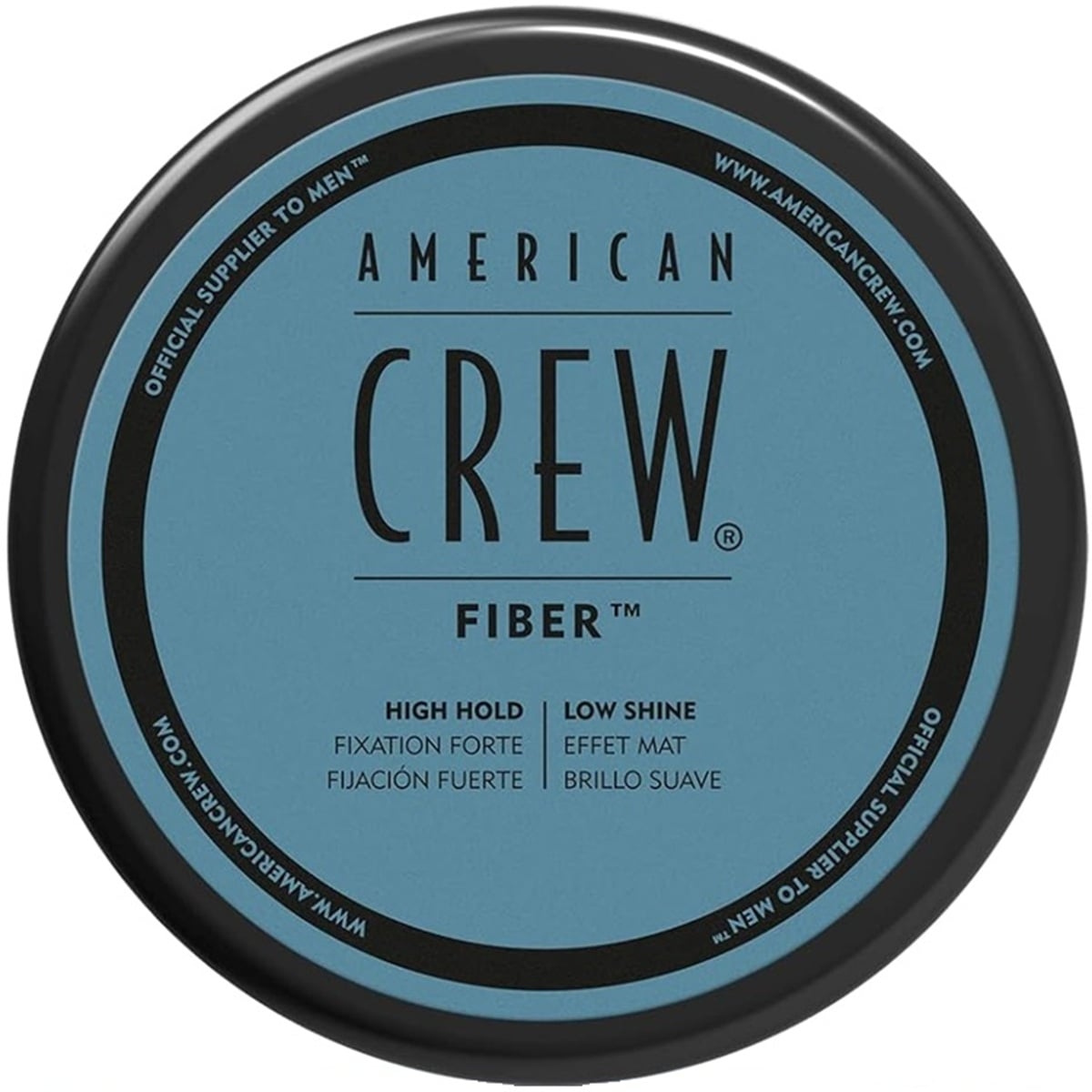 CERA AMERICAN CREW 85G DÚO FIBER FIJACIÓN FUERTE Y ACABADO MATE MEN - 2