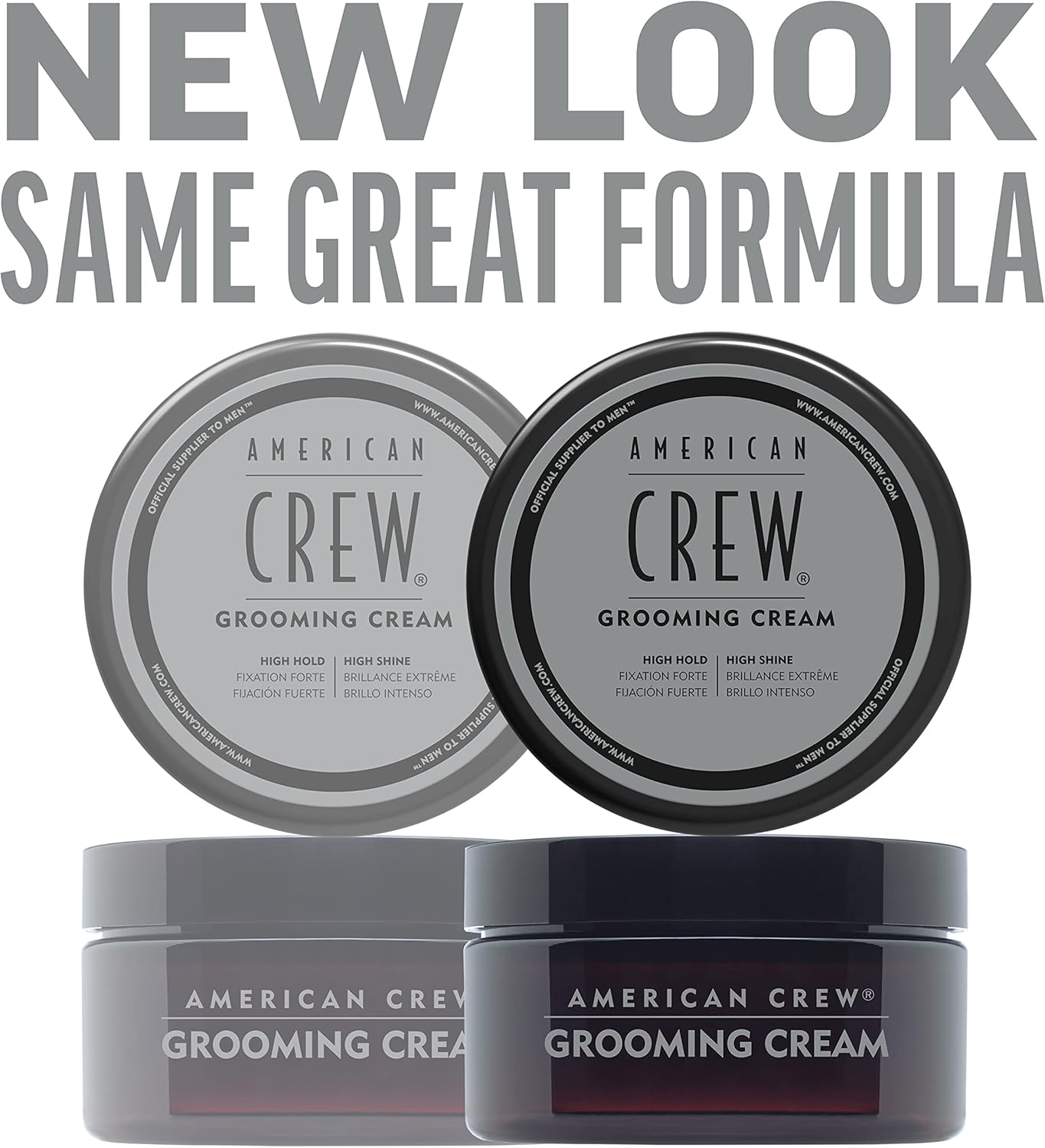 CERA AMERICAN CREW DÚO GROOMING CREAM FIJACIÓN ALTA Y BRILLO ALTO MEN - 4