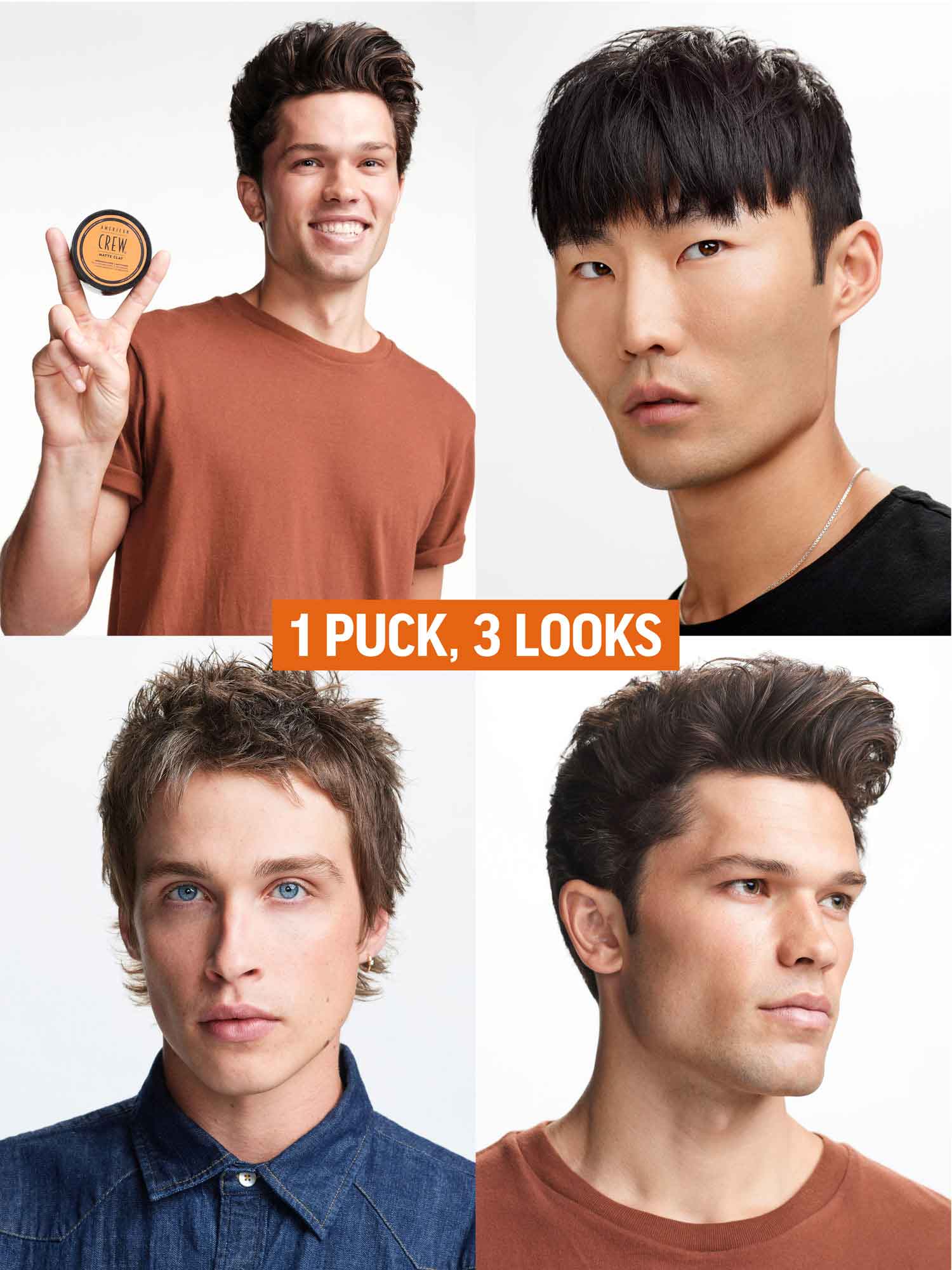 CERA AMERICAN CREW DÚO MATTE CLAY ARCILLA MATE FIJACIÓN MEDIA ALTA MEN - 7