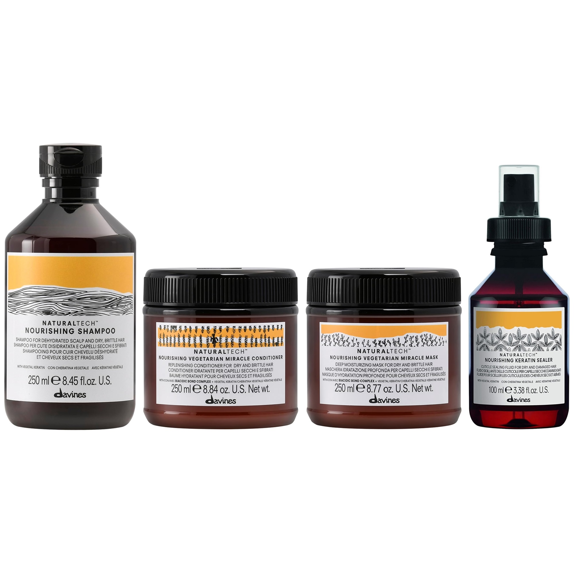 TRATAMIENTO NUTRITIVO DAVINES NOURISHING 250ML - 1