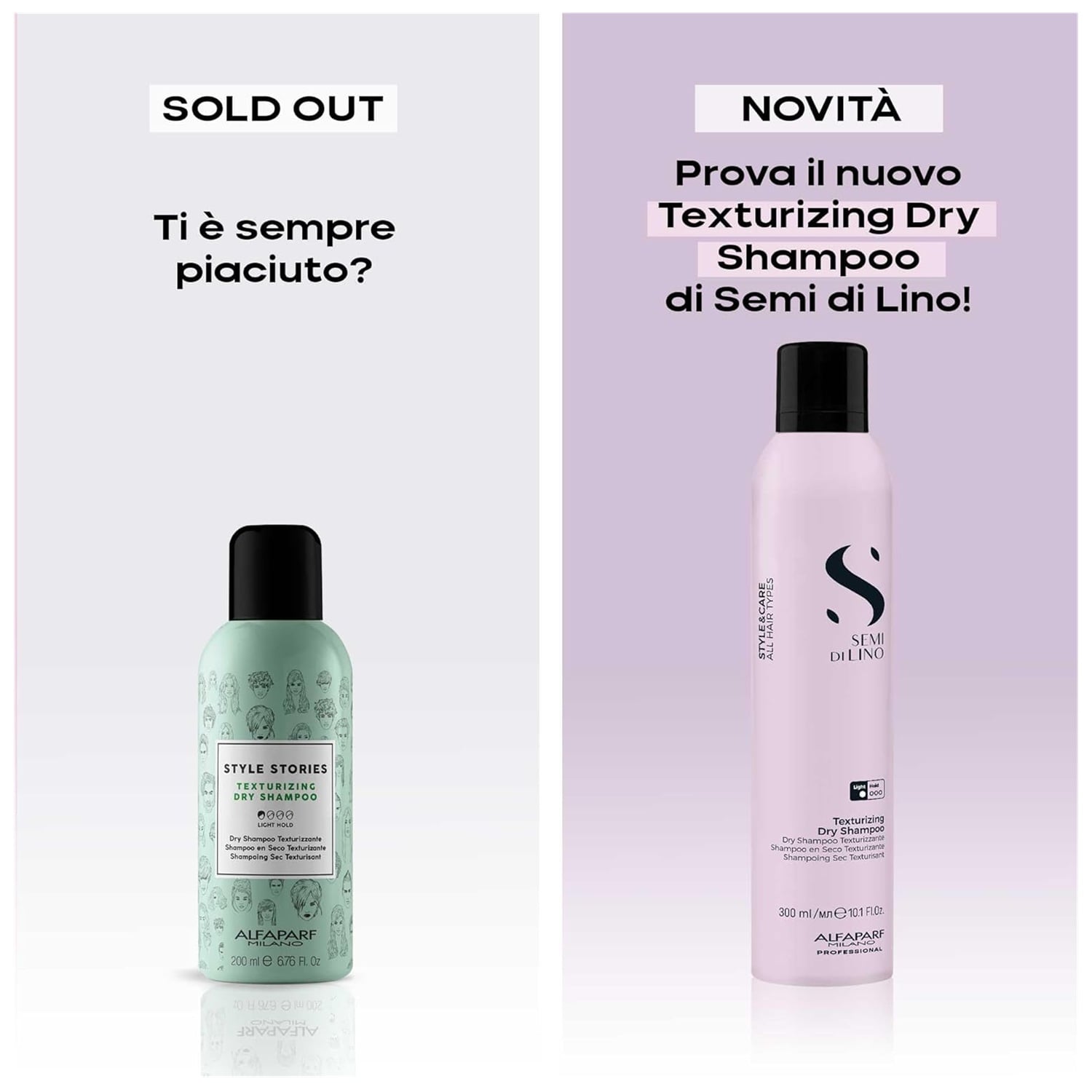 SPRAY SHAMPOO EN SECO TEXTURIZANTE ALFAPARF MILANO STYLE Y CARE 300ML - 2