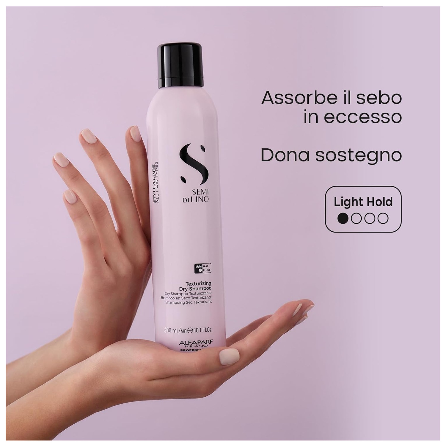 SPRAY SHAMPOO EN SECO TEXTURIZANTE ALFAPARF MILANO STYLE Y CARE 300ML - 3