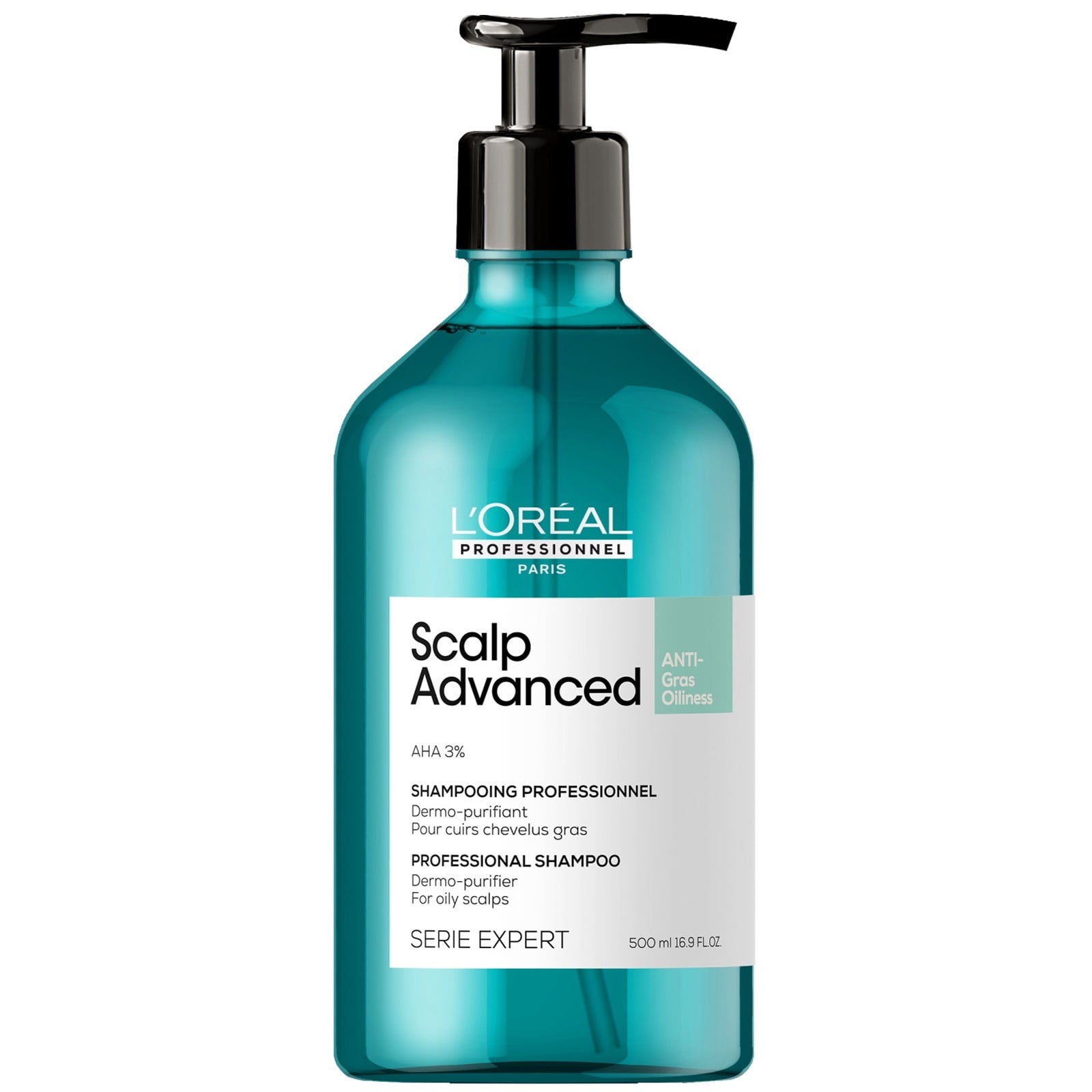 SHAMPOO ANTIGRASA 500ML + ACONDICIONADOR LOREAL SCALP ADVANCED - 2