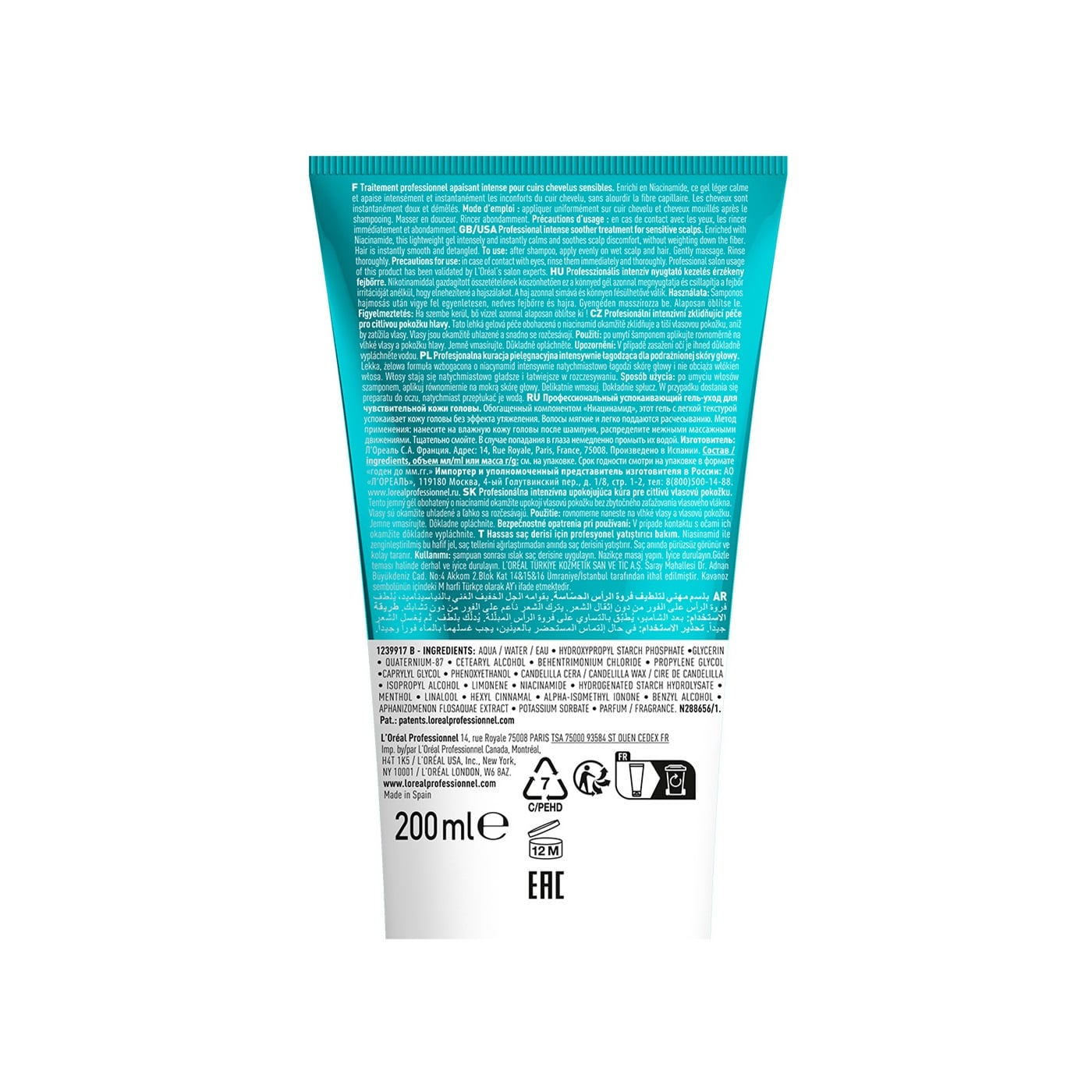 SHAMPOO ANTIGRASA 500ML + ACONDICIONADOR LOREAL SCALP ADVANCED - 5