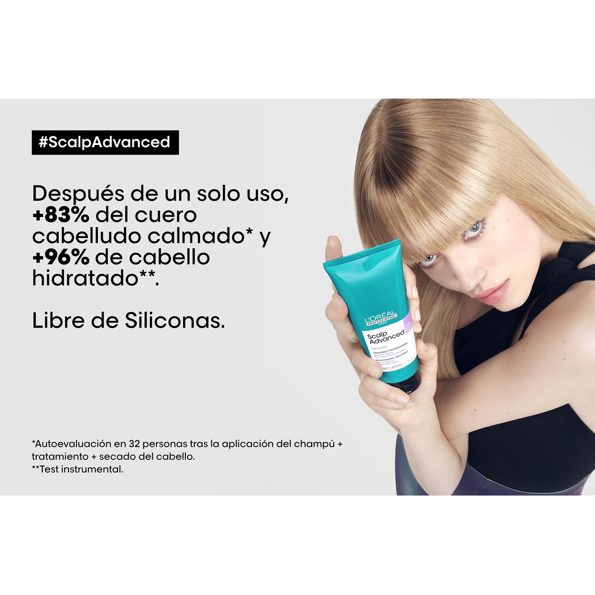 SHAMPOO ANTIGRASA 500ML + ACONDICIONADOR LOREAL SCALP ADVANCED - 6