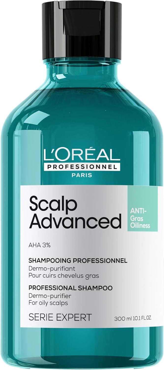 SHAMPOO ANTIGRASA 300ML + MASCARILLA LOREAL SCALP ADVANCED - 2