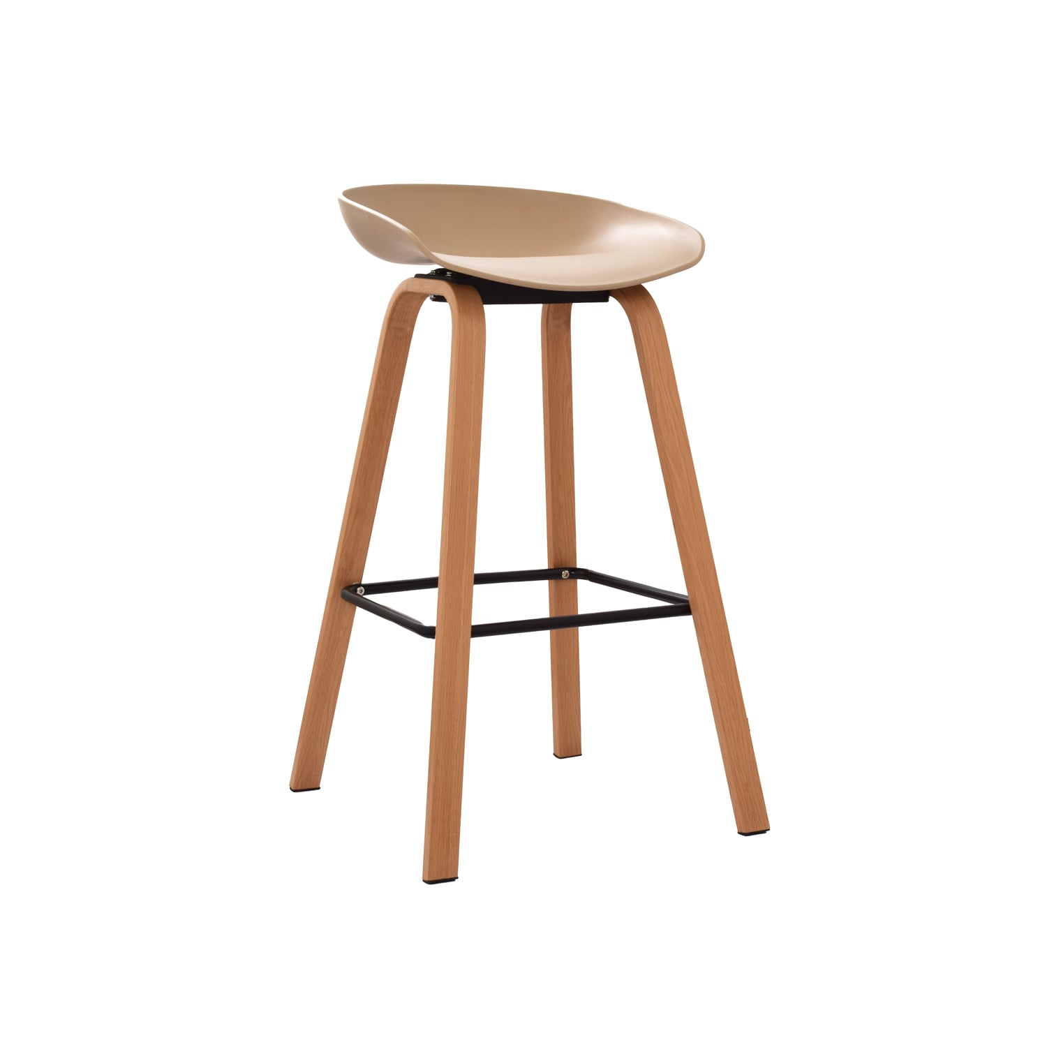SILLA BAR BONNO BANCO MISURI FIJO 65 CM ARENA - 1