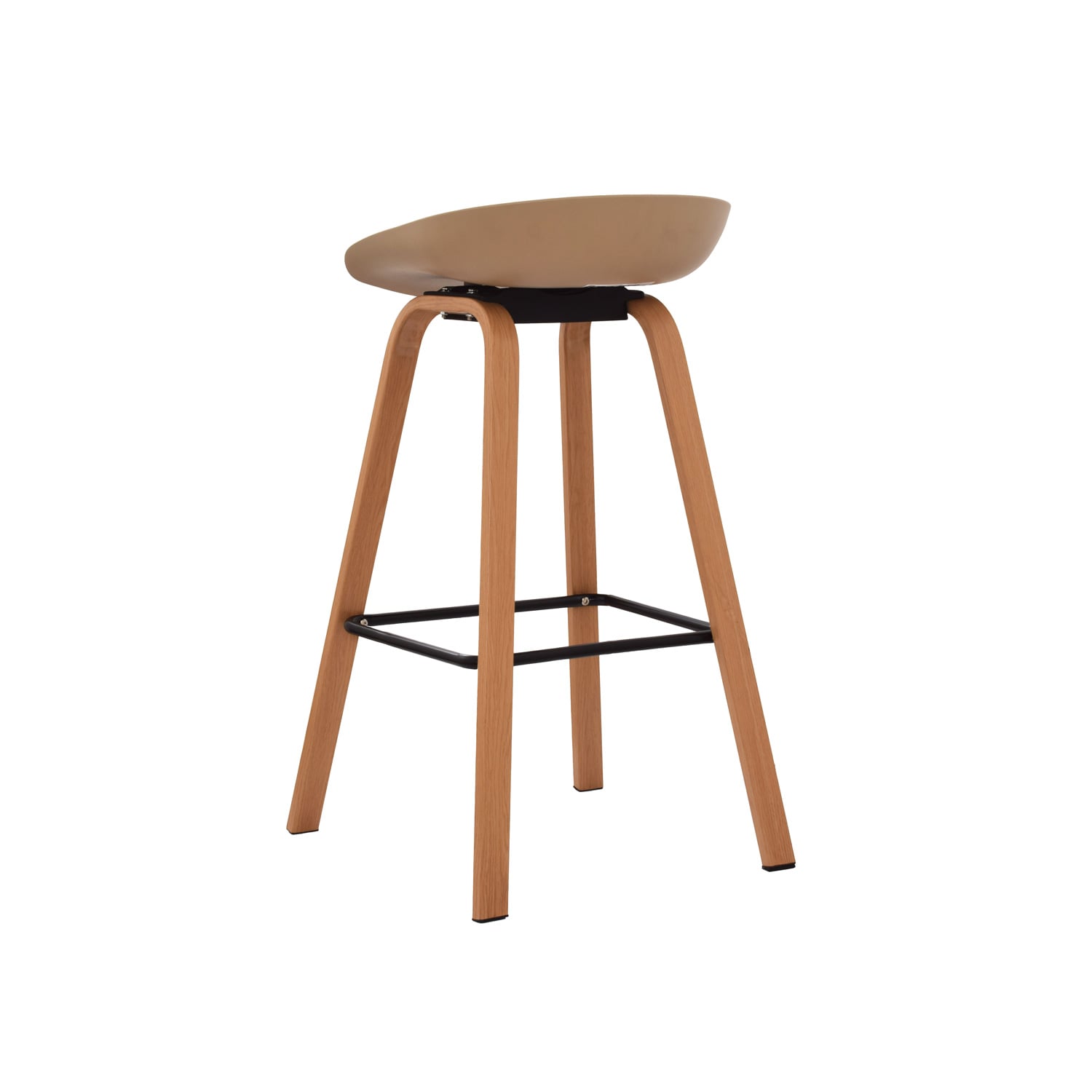 SILLA BAR BONNO BANCO MISURI FIJO 65 CM ARENA - 5