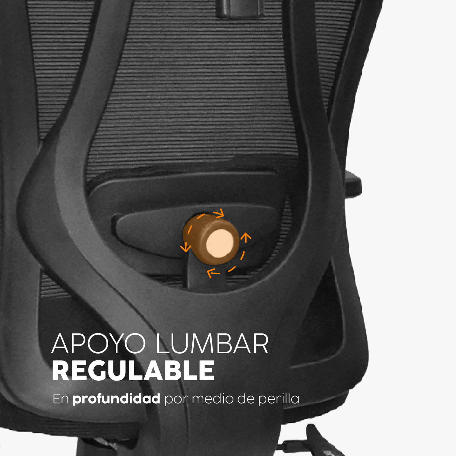 SILLA DE OFICINA GIRATORIA CON CABECERO FRONX NEGRO BONNO - 4