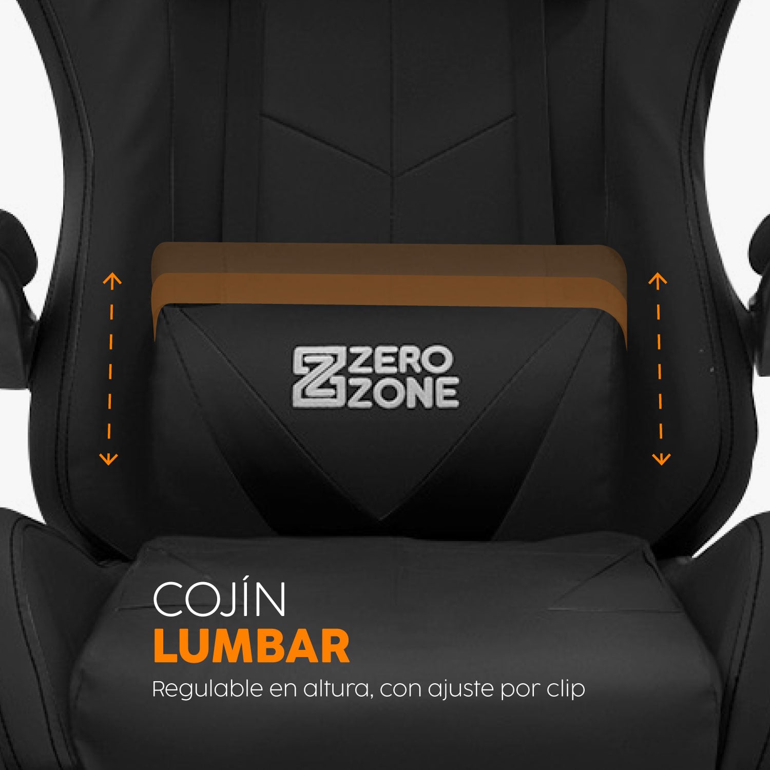 SILLA GAMER PLAY CON REPOSAPIÉS NEGRO BONNO - 4