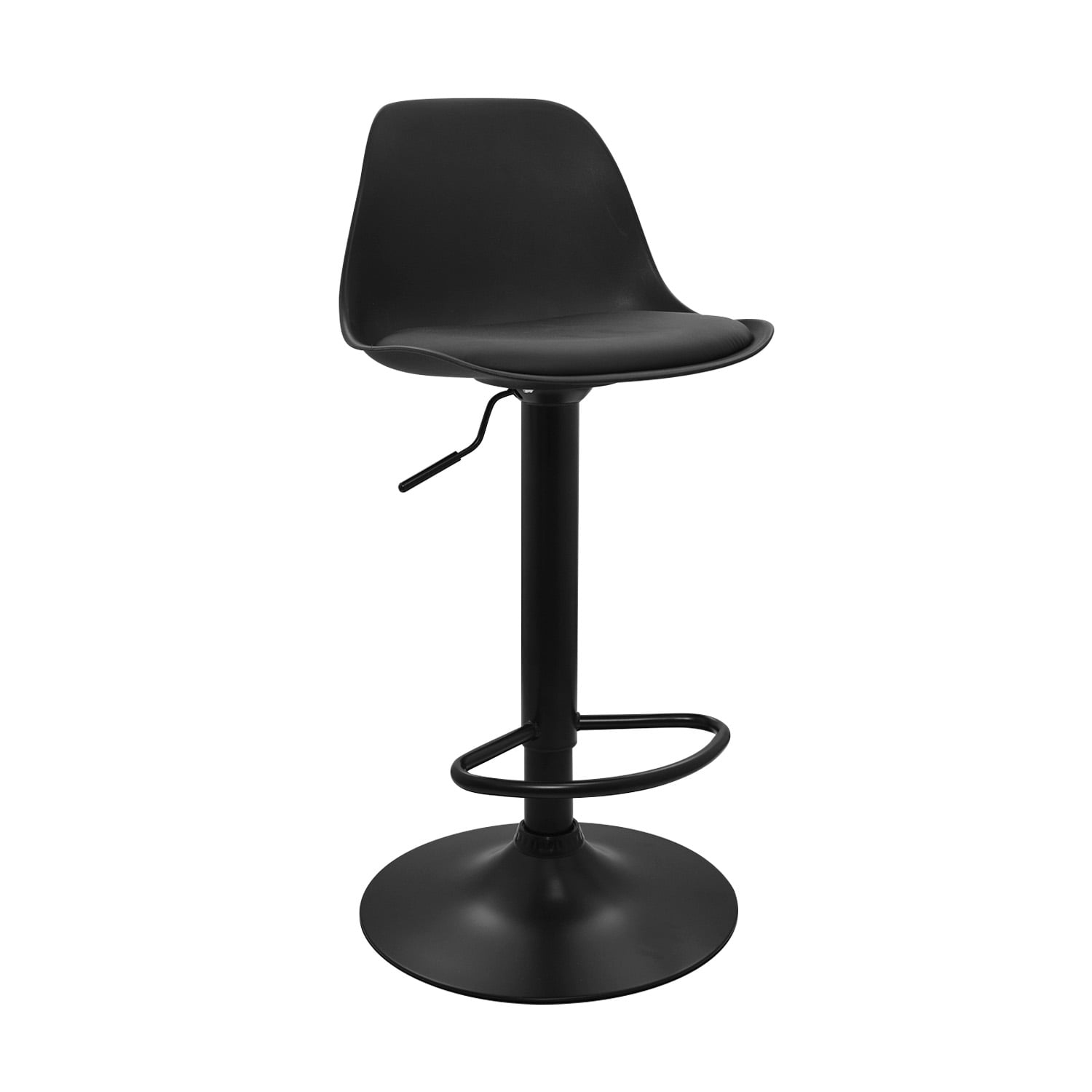 BANCO DE BAR REGULABLE BOAT NEGRO BONNO - 1