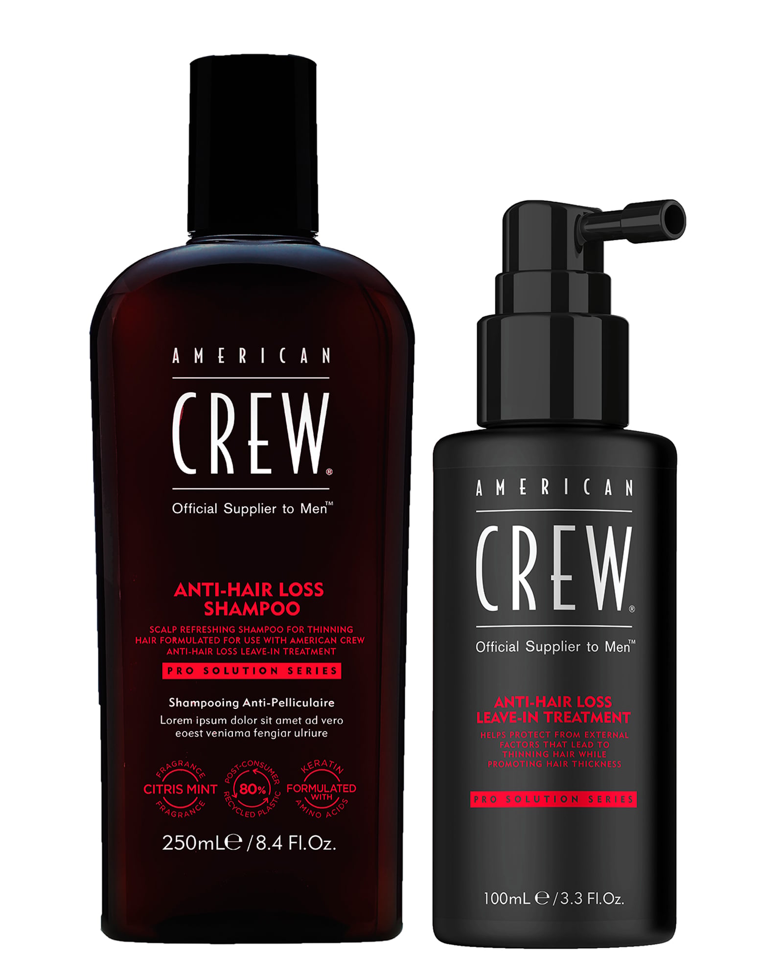 AMERICAN CREW SET ANTI HAIR LOSS - ANTICAIDA - 1