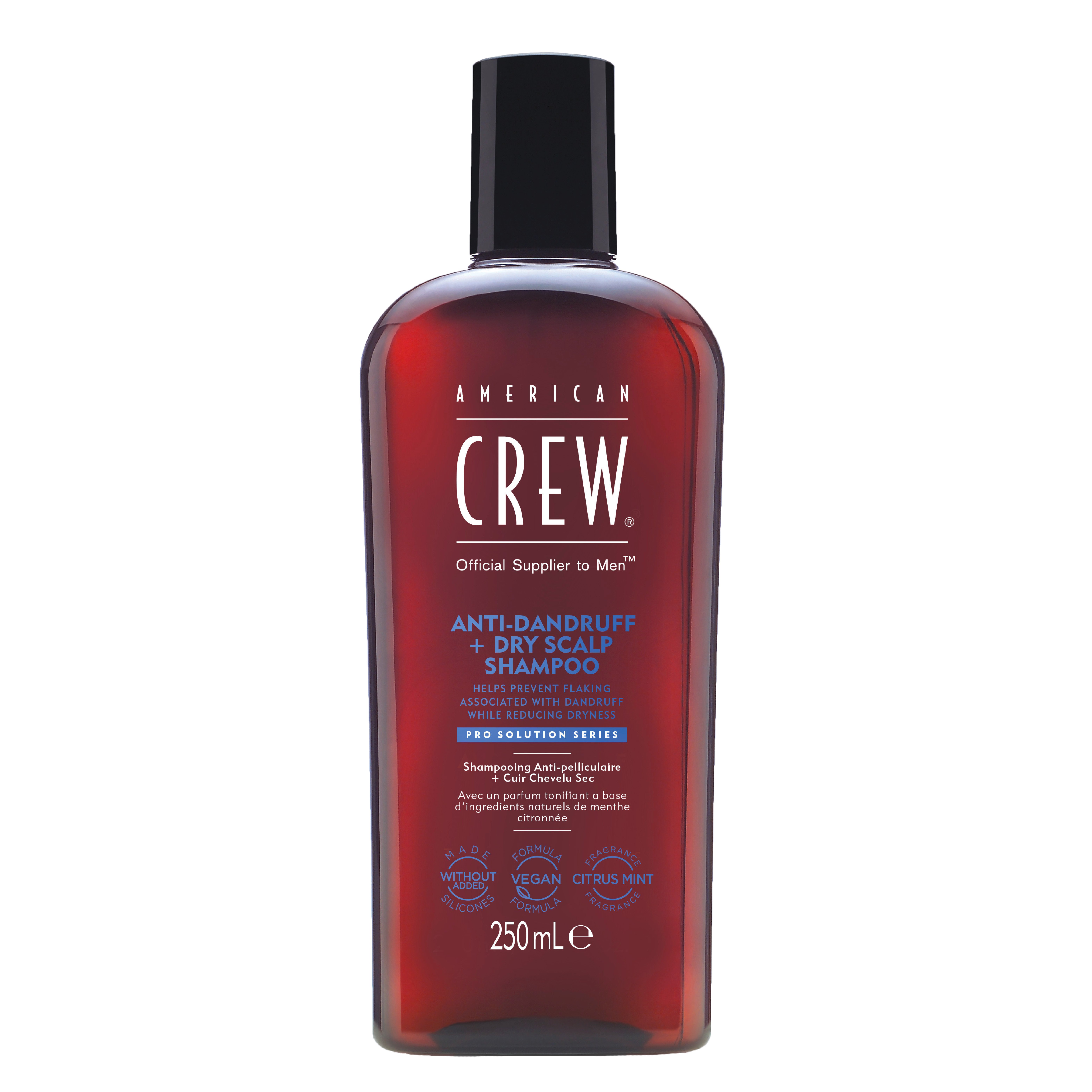 SHAMPOO AMERICAN CREW 8432225131887 250ML ANTIDANDRUFF Y DRY SCALP ANTICASPA - 1