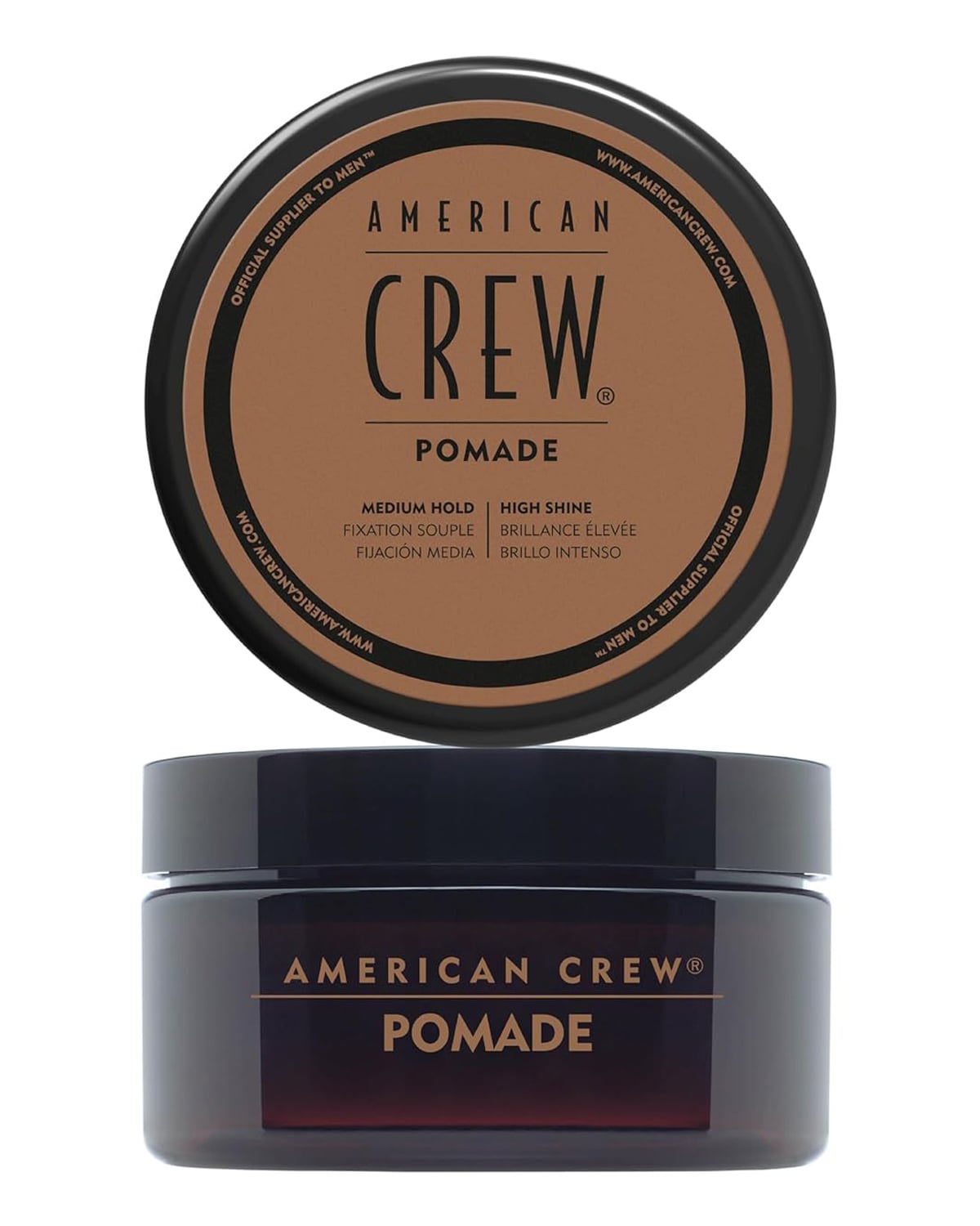 AMERICAN CREW  POMADE X 85 GR - CERA DE FIJACIÓN MEDIA BRILLO ALTO - 1