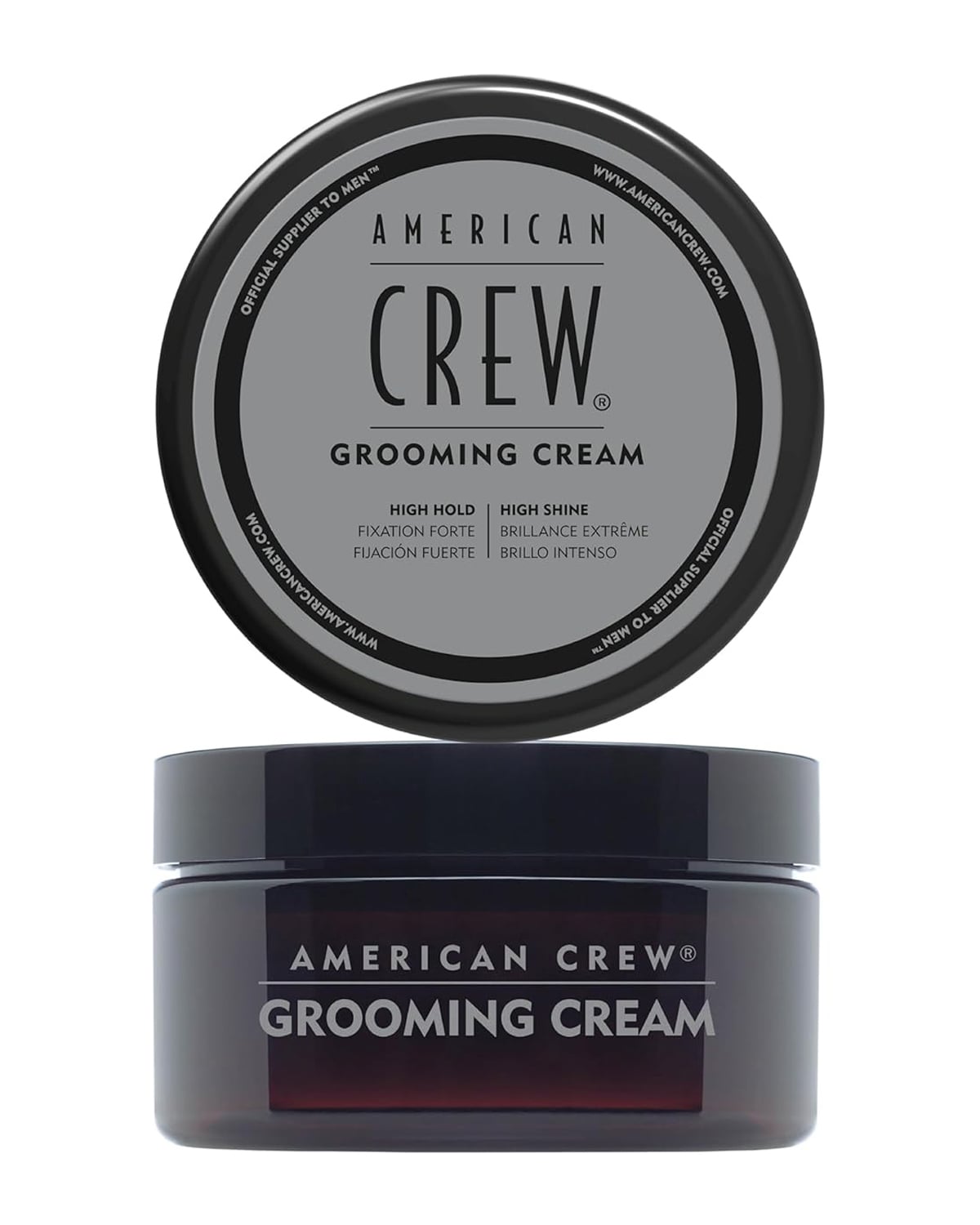 AMERICAN CREW  GROOMING CREAM X 85 GR - CERA DE FIJACIÓN FUERTE BRILLO INTENSO - 1