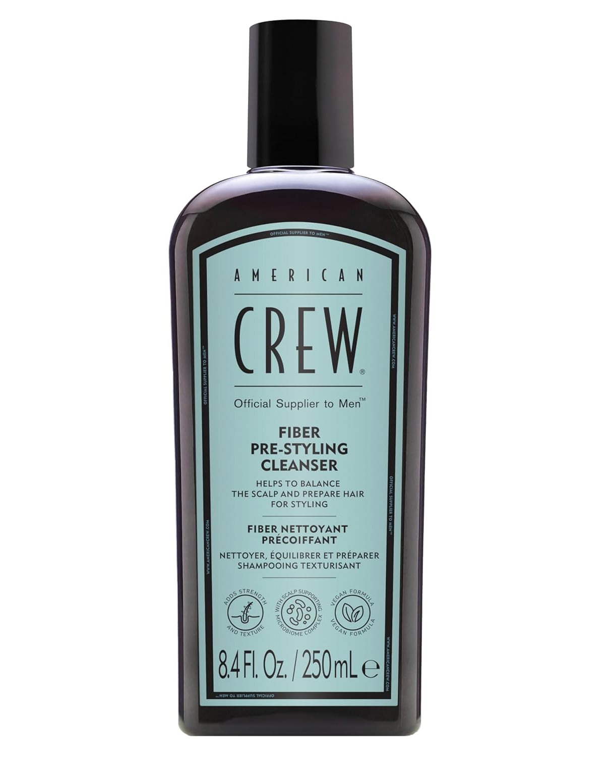 AMERICAN CREW  FIBER SHAMPOO X 250 ML - SHAMPOO FORTALECEDOR Y TEXTURIZANTE - 1
