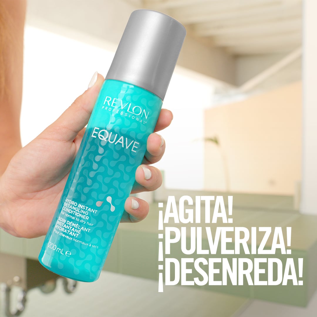 ACONDICIONADOR REVLON PROFESSIONAL 200ML EQUAVE HYDRO CONDITIONER DESENREDANTE CABELLOS NORMALES Y SECOS - 3