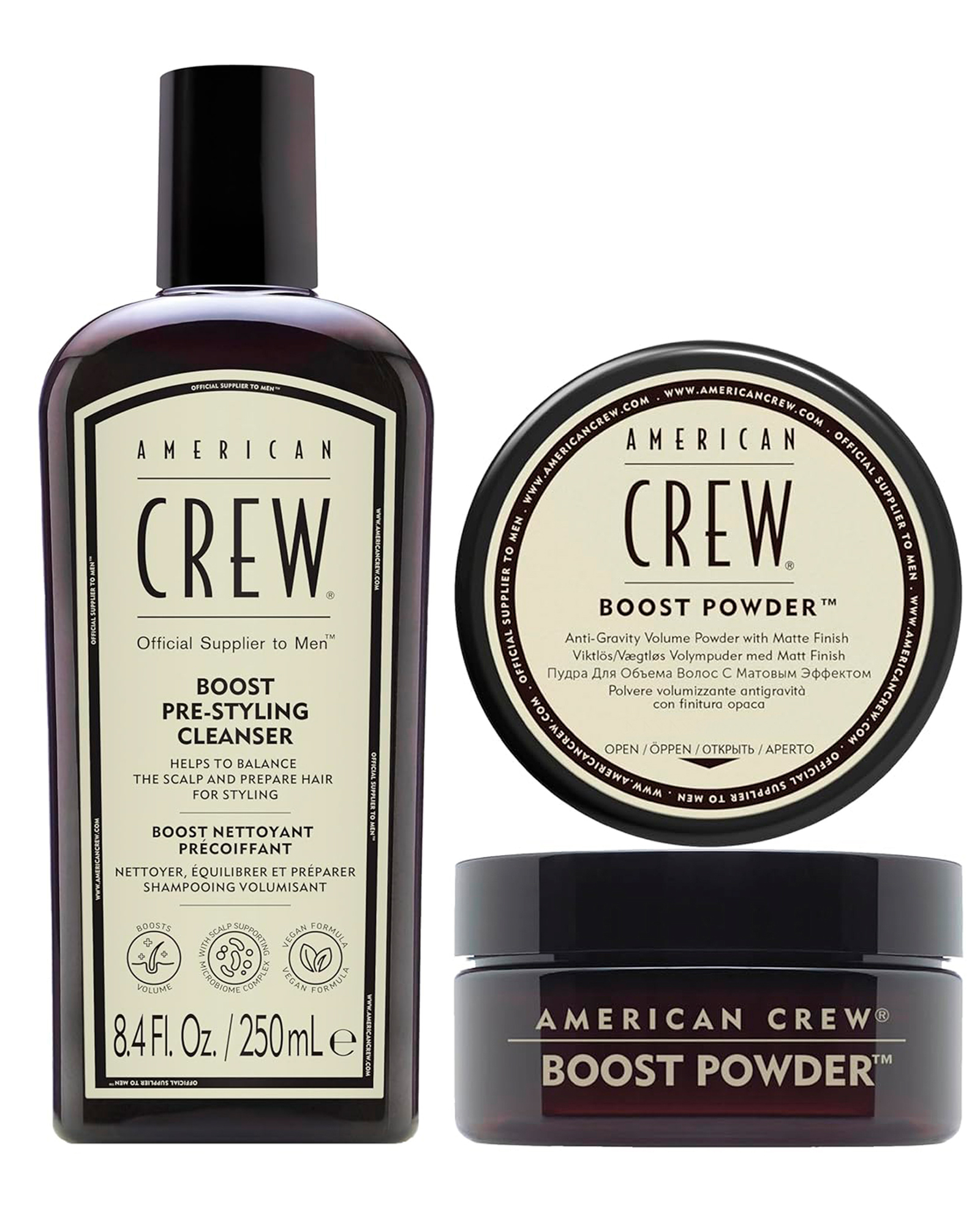 AMERICAN CREW SET FULL BOOST  [BS+BP) - 1